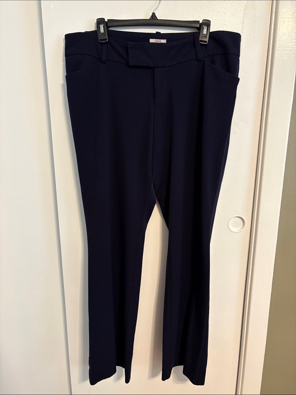 Merona Navy Boot-Cut Trousers